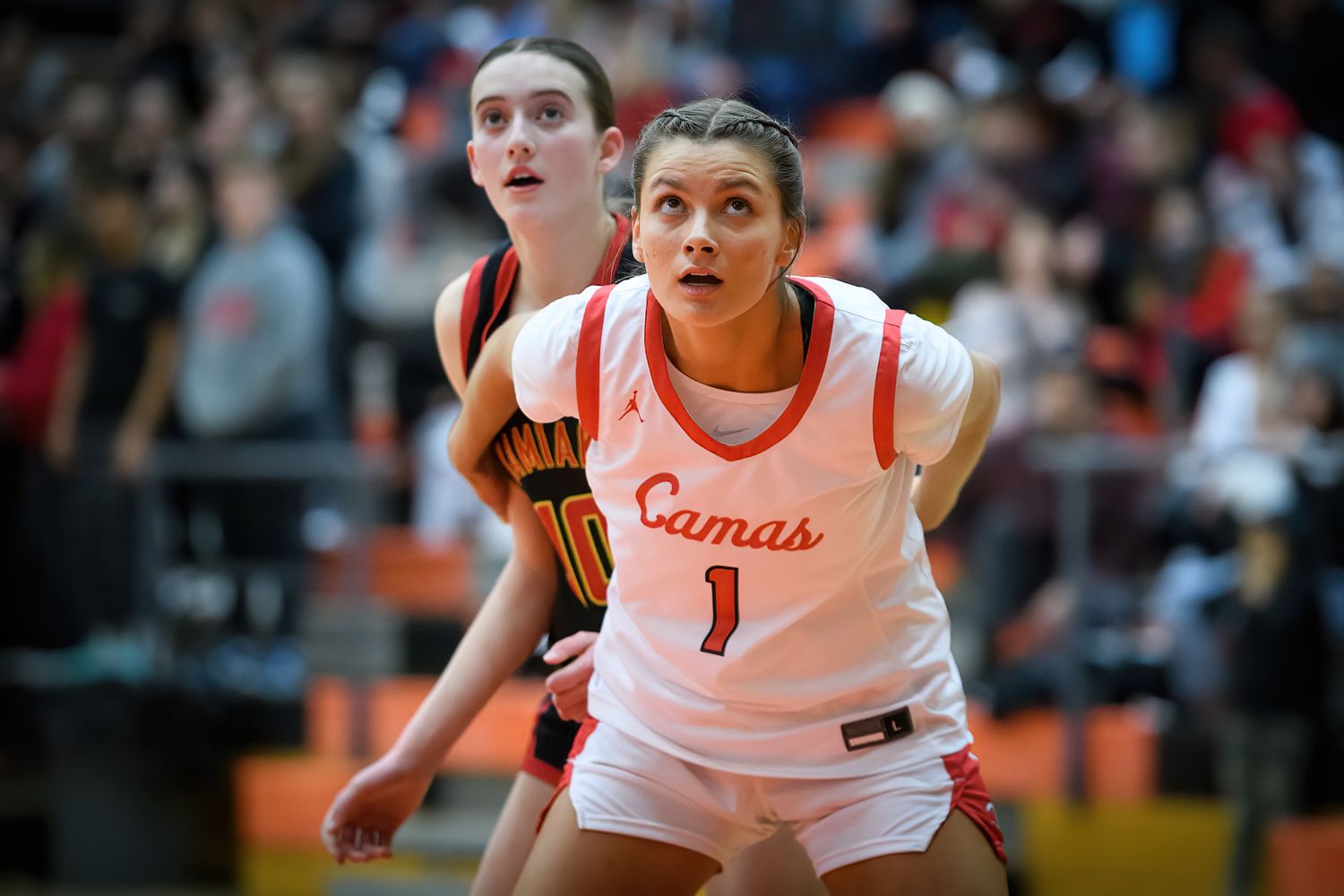 2022-23 Washington girls basketball: Kamiakin at Camas in Class 4A regionals at Battle Ground High School MAIN